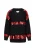 MYMO Trui  rood / zwart