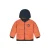 Stains&Stories winterjas – oranje/donkerblauw