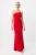 TRENDYOLMİLLA Dames Rood Effen Maxi Mouwloos Zeemeermin Avond & Gala Jurk