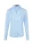 Franco Callegari Blouse  lichtblauw / wit