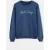 TRENDYOL MAN Heren Blauw Slogan Lang Oversized Sweatshirts