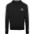 Aquascutum Heren Ribkraag Regular Sweatshirt (Zwart)