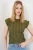Gestreepte Gebreide Pullover Blouse