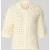Liu Jo White regular fit blouse in tricotlook met bloemige siersteentjes