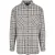 Overhemd Urban Classics Long Oversized Grey Check GT