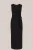 WE Fashion – Dames midi jersey jurk – Regular fit – Zwart – Viscose –