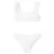 Mango Kids crop bikini met ruches wit