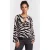 ARKET Heli Aop Blouse Black