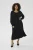 Jersey jurk Regular fit black