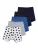 SCHIESSER Onderbroek  navy / royal blue/koningsblauw / wit