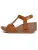 Bayton Sandalen met riem ‘Madrida’  camel / zwart