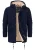 INDICODE JEANS Winterjas ‘Ledley’  blauw