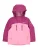 TROLLKIDS Outdoorjas ‘Nusfjord’  bessen / rosa