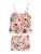 B by Ted Baker Korte pyjama  lichtblauw / olijfgroen / rosé / rood