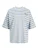 JJXX Shirt ‘JXRhea’  neonblauw / pastelblauw / bruin / wit