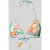 banana moon Bikinitop met logo-applicatie, model ‘NUCO DRAGONFRUIT’