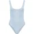 Malelions Women Resort Bodysuit | Light Blue