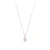 Luxenter Geel Ketting 925 Sterling Zilver