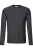 HAKRO 279 Longsleeve koolstofgrijs, Effen
