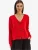 Bianco Lucci Gebreid vest  rood