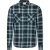 Mountain Warehouse Heren Maine Flanellen Langärmige Shirt (Petrol)