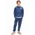 Retour Jeans sweater met backprint – blauw