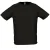 SOLS Heren Sportief T-Shirt met korte mouwen Performance (Zwart)