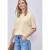 Street One Dames Silk-Look shirt in Beige