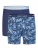 Happy Shorts Boxershorts  blauw / hemelsblauw / wit