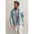 Kultivate overshirt grijsblauw