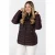 MS Mode gewatteerde tussenjas Plus Size – bruin