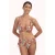 Cyell high waist bikinibroekje lichtbruin/mintgroen