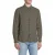 REPLAY linnen regular casual overhemd groen