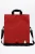 Nylon maxi-tas met afneembare schouderband in rood