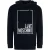 Love Moschino Marineblauwe Hoodie Met Wit Boxlogo