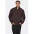 ONLY & SONS trui grof gebreid roodbruin