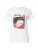 GUESS Shirt ‘CALL ME EASY’  lichtgrijs / bloedrood / zwart / wit