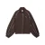 PUMA Tussenjas ‘T7’  chocoladebruin / wit