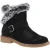 Hush Puppies Hannah Suède Dameslaarzen Zwart