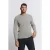 No Excess Pullover Crewneck Chenille Grey