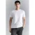 Mango Man slim T-shirt wit