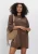 Alix the Label Mini Jurk Dames Ladies Knitted Alix T-shirt Dress,