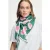 POM Amsterdam Shawl – Meadow Flowers Green
