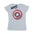 Marvel Dames/Dames Captain America Splatter Shield Katoenen T-Shirt (Sportgrijs)