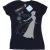 Li-cense Disney dames frozen elsa kerst silhouet katoenen t-shirt
