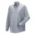 Russell Collectie Heren Lange Mouw Easy Care Oxford Shirt (Zilvergrijs)