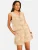love & roses Bandplooibroek ‘Cornelli’  beige / lichtbeige