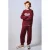 Mango Kids joggingbroek – donkerrood