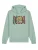 Watapparel Sweatshirt ‘Surf And Beach’  lichtbruin / mosterd / mintgroen / rosa