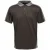 Regatta Herencontrast Coolweave Polo Shirt (Zwart/Seal Grijs)